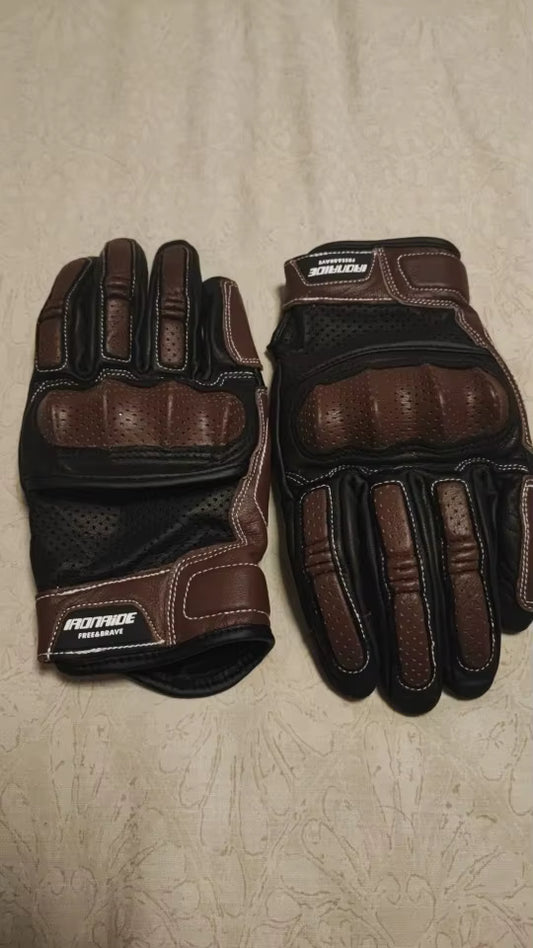 Luvas de Couro Vintage