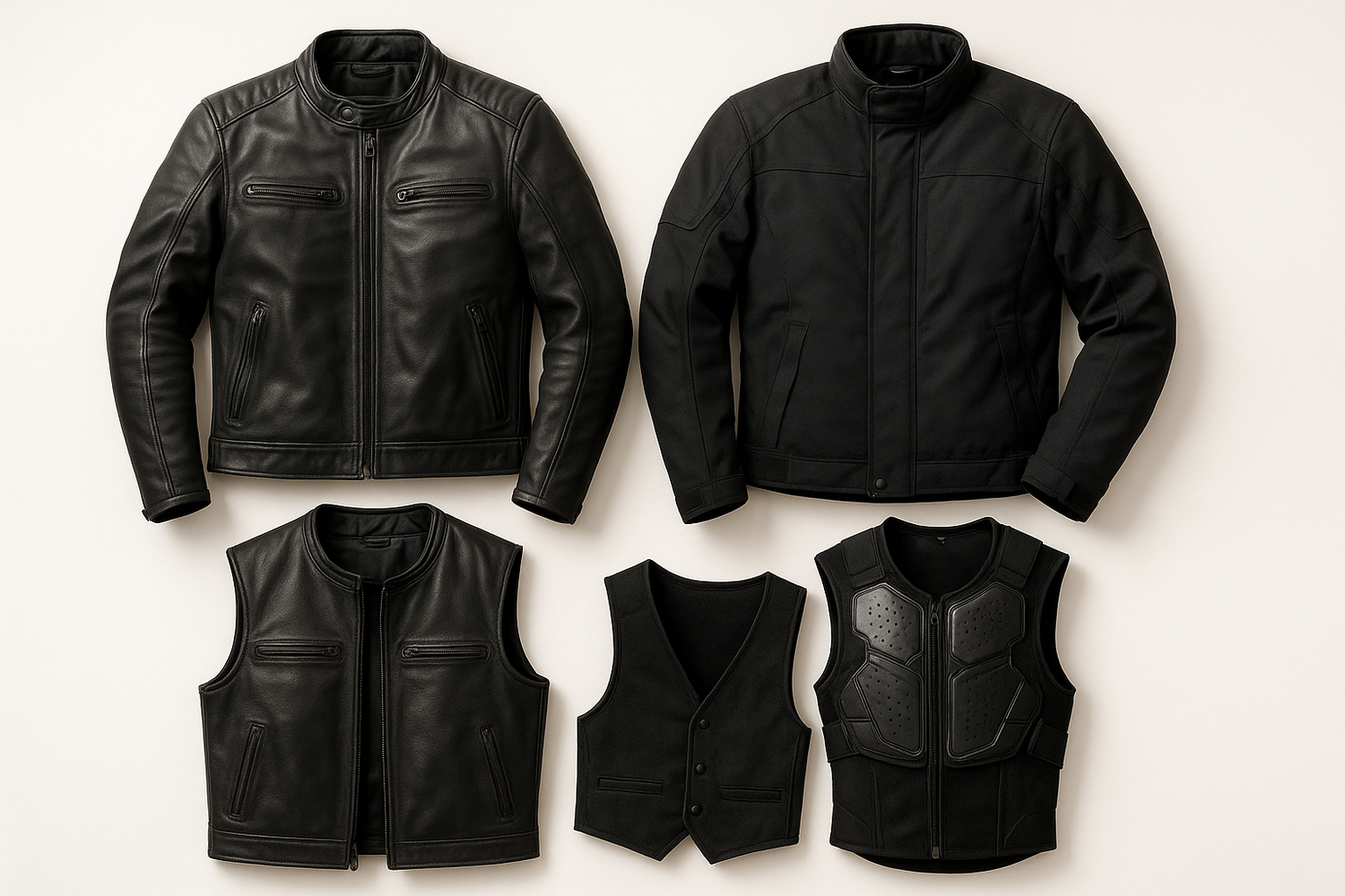 Jaquetas e Coletes Versáteis