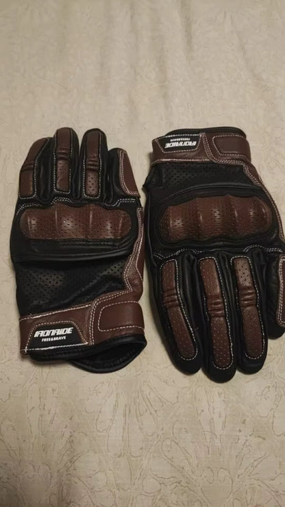 Luvas de Couro Vintage