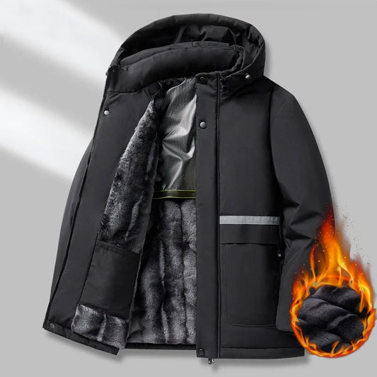 🧥Jaqueta Masculina Capuz Removível