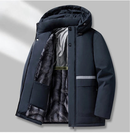 🧥Jaqueta Masculina Capuz Removível