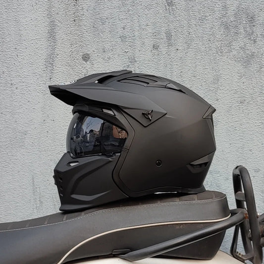 🏍️ Capacete Unissex de Rosto Completo