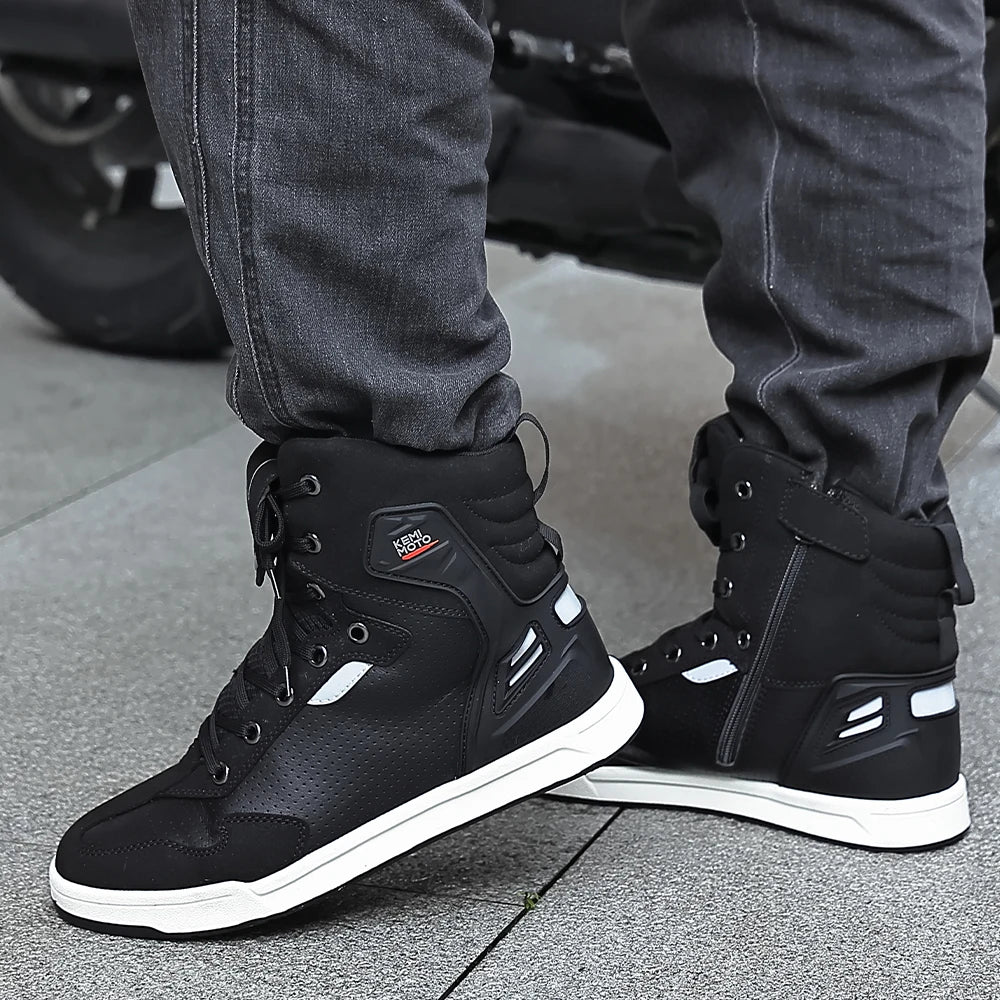 🏍️ Tênis/Botas Unissex para Motociclistas