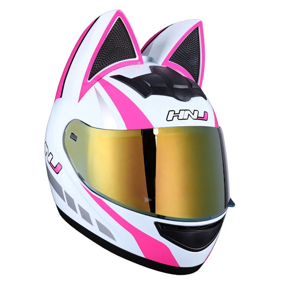 🏍️ Capacete de Motociclista Feminino