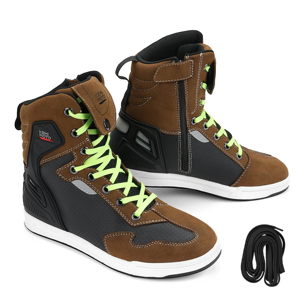 🏍️ Tênis/Botas Unissex para Motociclistas