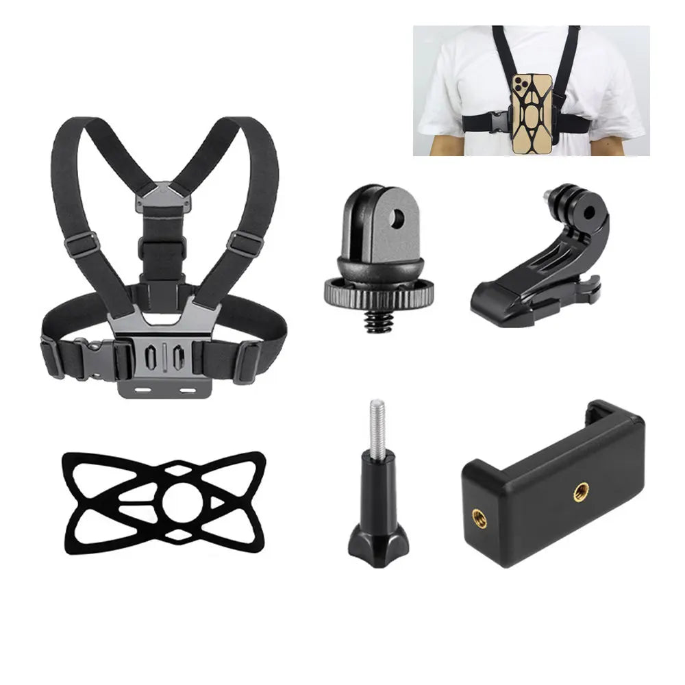 Suporte de Celular para Montagem no Peito