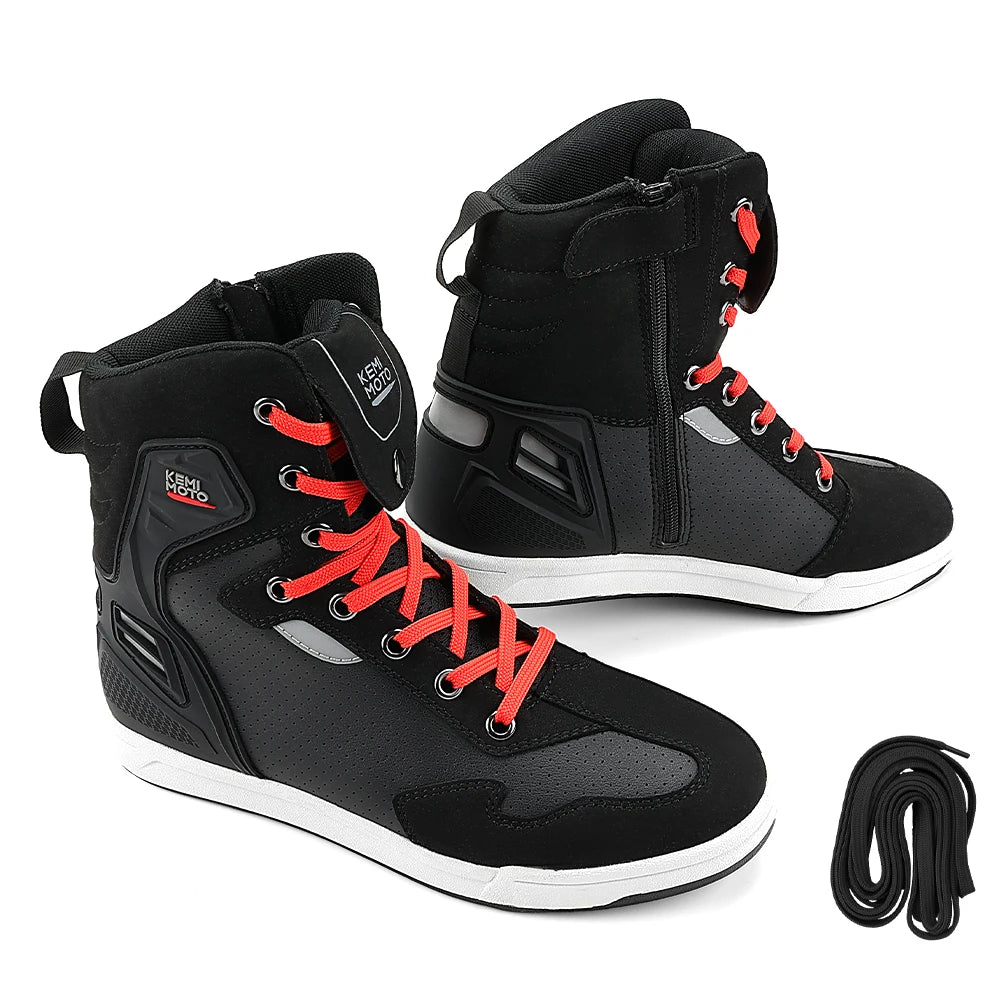 🏍️ Tênis/Botas Unissex para Motociclistas