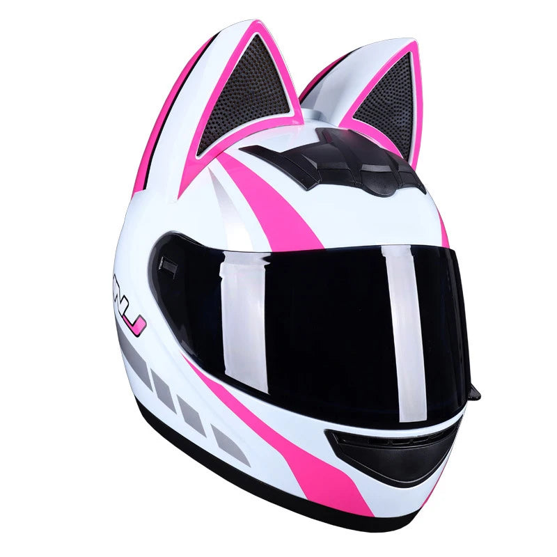 🏍️ Capacete de Motociclista Feminino